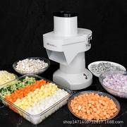 切菜机商用食堂用多功能，电动切片机切丝机果蔬，土豆块萝卜粒切丁机
