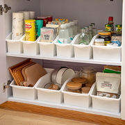 厨房缝隙杂物收纳筐零食橱柜调料篮卫生间置物架家用神器整理箱子