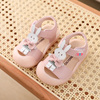 宝宝凉鞋1-2岁0夏季防滑女童，小童包头魔术，贴婴幼儿软底4透气学步3