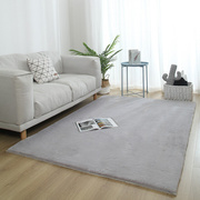 仿兔毛地毯客厅茶几毯简约现代满铺可爱床边地毯加厚卧室水洗地垫