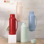 上海清水家用热水瓶保温壶玻璃内胆暖壶大容量办公宿舍开水瓶