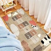 高档新地毯(新地毯)卧室床边毯儿童房男孩防滑家用客厅飘窗书房耐脏隔音床