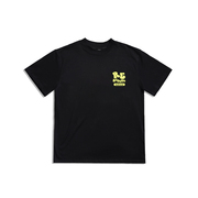SUBTRENDResource系列荧光黄logo基础款短袖T恤情侣款S3MU05721