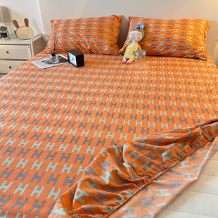 轻奢床笠单件床罩欧式全包，固定床单防滑席梦思，床垫保护套网红枕套