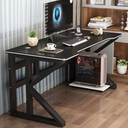 电脑桌台式电竞桌家用桌子书桌游戏桌椅办公桌简约电脑桌椅套装组