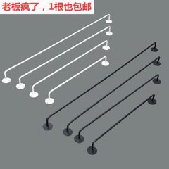 服装店正挂衣架实心上墙挂杆壁挂架女装展示架童装细杆陈列衣服架