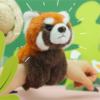 波普自然原创小熊猫毛绒玩偶，拍拍手环啪啪圈，玩具公仔小能节日礼物