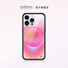 Wildflower粉色极光手机壳Hot Pink Aura适用苹果iPhone15/14/13/Pro/Max/Plus硬壳全包硅胶防摔ins时尚wf