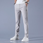 高尔夫球男士休闲裤修身弹力潮流裤子薄款冰凉golf长裤运动男球裤