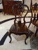 hc665欧式餐椅纯实木餐椅美式餐椅，简欧餐椅木靠背餐椅欧式木餐椅