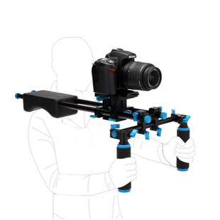 狼王单反相机摄影摄像配件 手持稳定器减震器 肩扛肩托支架套件