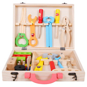 儿童工具箱拧螺丝钉螺母组合拆装工程车动手益智两3-6岁男孩玩具