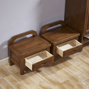 创意个性实木矮凳茶几边凳板凳，椅客厅小木凳子家用门口穿鞋换鞋凳