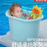儿童洗澡桶小孩泡澡桶宝宝浴盆婴儿浴缸家用浴桶全身大号可坐澡盆