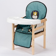 宝宝餐椅子实木儿童吃饭桌椅x婴儿餐桌座椅小板凳家用bb木质便