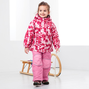 德国品牌儿童滑雪裤加厚夹棉保暖防风防水服装，东北雪乡外贸原单