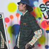 ssurplusgraffiti喷漆系列，长袖衬衫男女街头嘻哈潮2019ss夏季