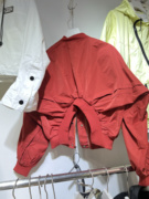 小众设计感短款小个子夹克蝙蝠袖外套2024春秋美式长袖棒球服