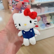 sanrio三丽欧迷你爱心扣hellokitty明星，智秀同款娃娃包包挂件