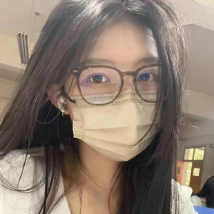 超轻韩系近视眼镜框女可配有度数素颜显脸小眼睛镜架冷茶色方圆脸