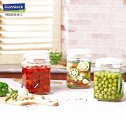 Glasslock进口储物罐家用厨房杂粮玻璃密封罐收纳玻璃瓶密封罐子