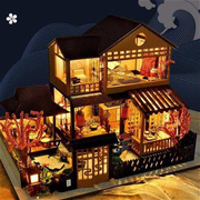 之巧匠diy小屋别墅大型日式手工制作房子建筑模型玩具生日礼物女