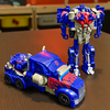 变形玩具模型汽车战神机器人，生日礼物儿童男孩，一步变身恐龙3联盟