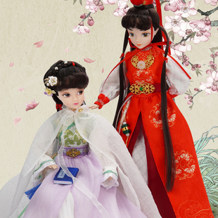 可儿娃娃红楼梦系列，古装公主换装玩具娃娃女儿童礼物收藏品