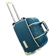 休闲运动旅行包女多功能拉杆包尼龙手提包大容量机包学生行李包