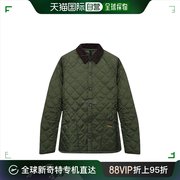 韩国直邮Barbour巴伯尔男女同款夹克绿色柔软保暖MQU0240 OL71
