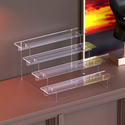 亚克力阶梯展示架盲盒陈列架泡泡，玛特透明二次元，手办立牌模型架子