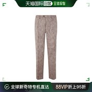 香港直邮潮奢 Etro 艾特罗 男士腰带环休闲裤