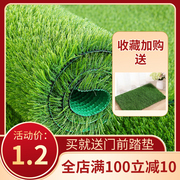 人工草坪塑料绿地毯垫子仿真假草皮装饰户外人造足球场围挡幼儿园