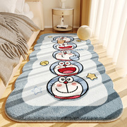 地毯卧室床边毯异形仿羊绒保暖床下地垫沙发茶几垫子卡通防滑脚垫