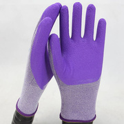 星宇a438弹力乳胶，发泡劳保耐磨止滑工作耐用防护女士手套