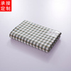 梦泊莱定制订做全棉，色织水洗棉枕套，单品简约纯色条纹纯棉枕头