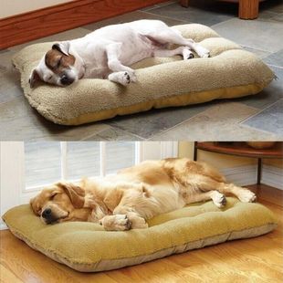 急速宠物垫子全m可拆洗羊羔绒，萨摩狗垫子，狗床金毛睡垫保暖耐