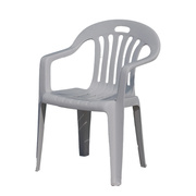 椅子塑料餐椅户外休闲家用大排档夜宵桌椅白色成人靠背椅大号扶手