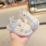 女宝宝凉鞋1一2-3岁夏季婴儿鞋子透气小童公主防滑软底学步鞋