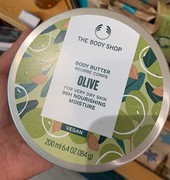 thebodyshop美体小铺，中性橄榄活化身体霜，身体乳200ml