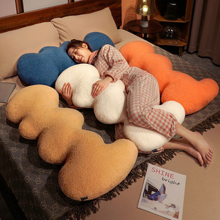 日本gp云朵大抱枕长条枕头，女生夹腿神器睡觉专用靠枕床上孕妇侧睡