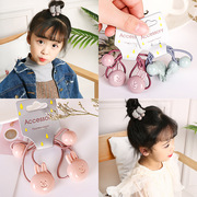 韩国可爱卡通儿童发圈小熊，头绳小兔子扎头发少女，心百搭头绳皮筋女