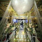 镜面地毯加厚亮面婚礼庆典婚庆结婚舞台T台1-1.2-1.5-1.8-2 2.4宽