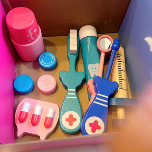 小小医生玩具套装配件女孩工具箱打针护士儿童过家家听诊器