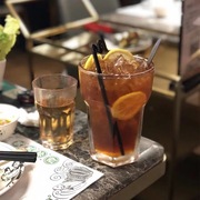 韩国ondo风网红餐厅超大容量玻璃冷饮金桔柠檬果汁水果茶莫吉托杯
