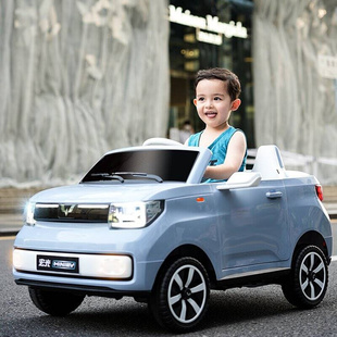 五菱宏光mini童车儿童电动车男女，小孩可遥控玩具，车可坐人四轮汽车