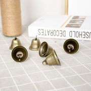 日式diy手工风铃材料，配件创意38mm古铜色复古铃铛宠物装饰品挂件