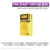 p9dabfm便携收音机袖珍，大屏外放tf插卡，mp3充电出口欧洲
