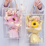 创意生日礼物向日葵玫瑰香皂花束礼盒公司开业送女生妈妈闺蜜