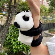 可爱大熊猫公仔啪啪圈，手环玩具毛绒，玩偶抱抱手腕成都基地纪念品